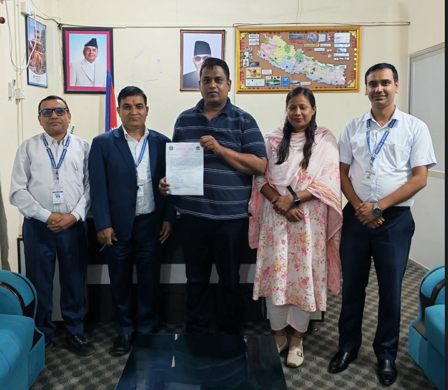 बाढी प्रभावितका लागि ओमसतिया गाउँपालिकाको २४ लाख १७ हजार सहयोग